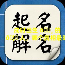 戌时出生 🌸 的 🦁 人，哪个属相最旺